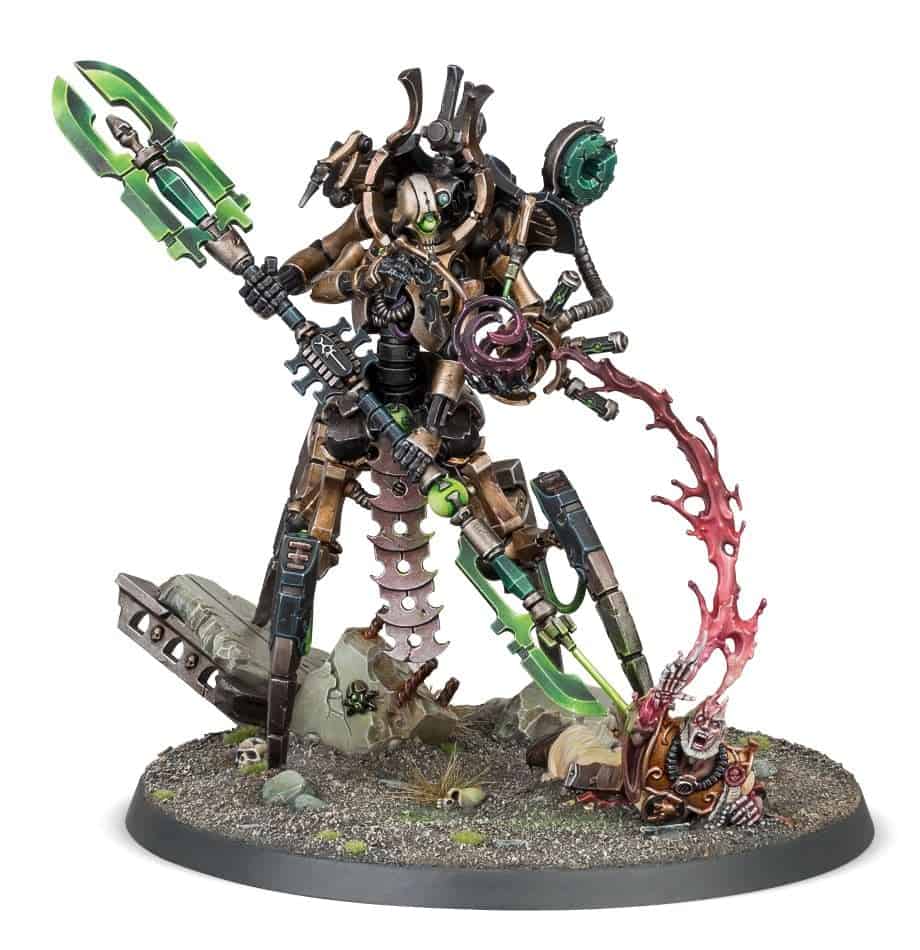 NECRONS ILLUMINOR SZERAS painted Games Workshop models