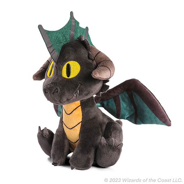 Plush: Kidrobot D&D- Black Dragon Phunny