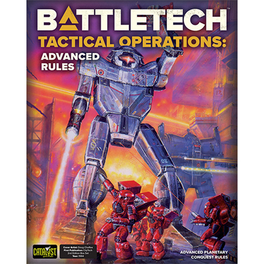 Tactical Operations- Advanced Rules (book)