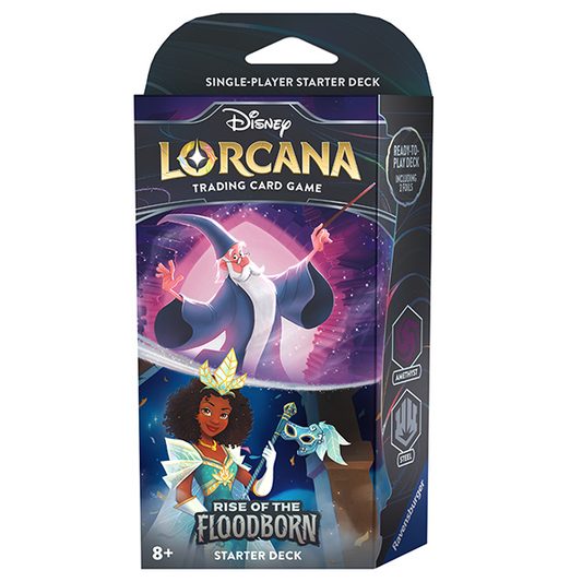 Disney Lorcana: Rise of the Floodborn Starter Deck - Might and Magic