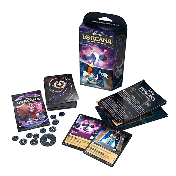 Disney Lorcana: Rise of the Floodborn Starter Deck - Might and Magic