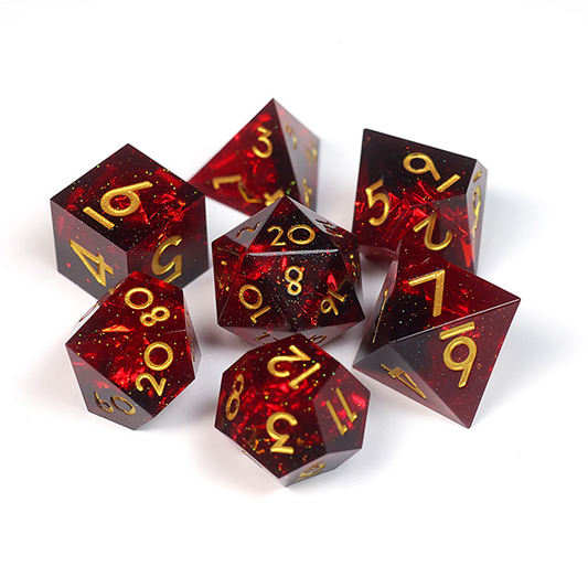 Dice: VHS Dice- Ruby Red