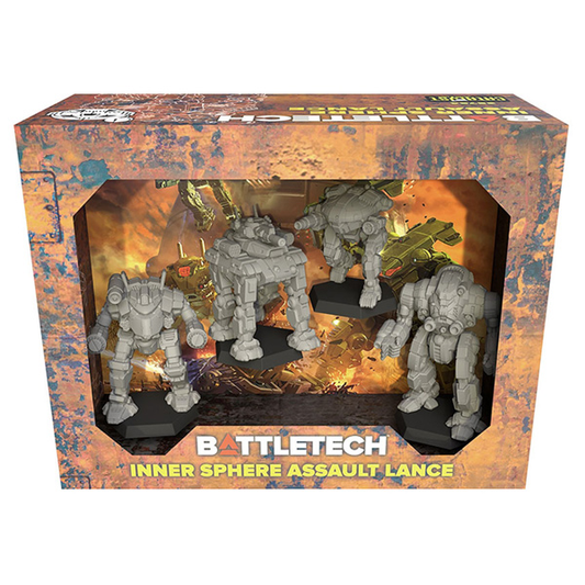 Inner Sphere Assault Lance Miniatures Pack
