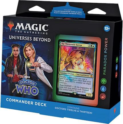 MTG: Universes Beyond- Doctor Who- Commander Deck Display (4 Decks)