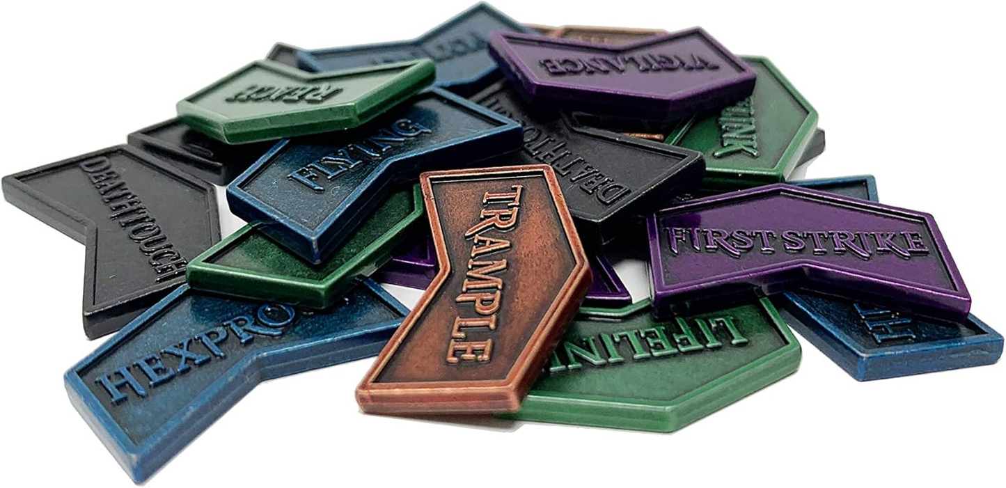 Reversible Metal Tokens - Keyword Counters
