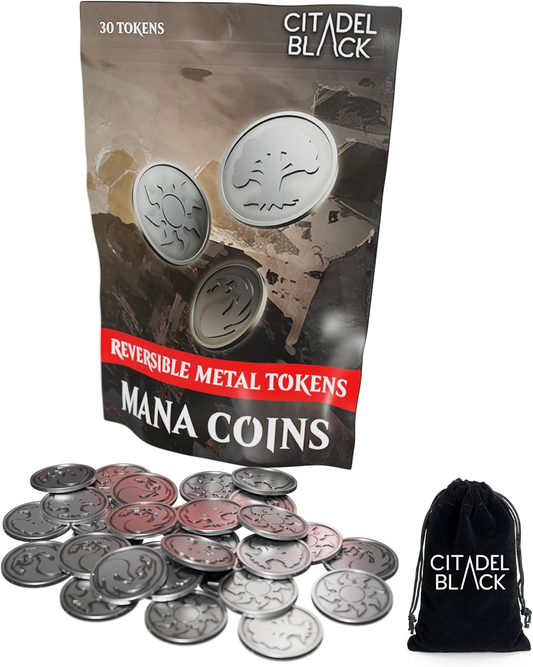 Reversible Metal Tokens - Mana Coins