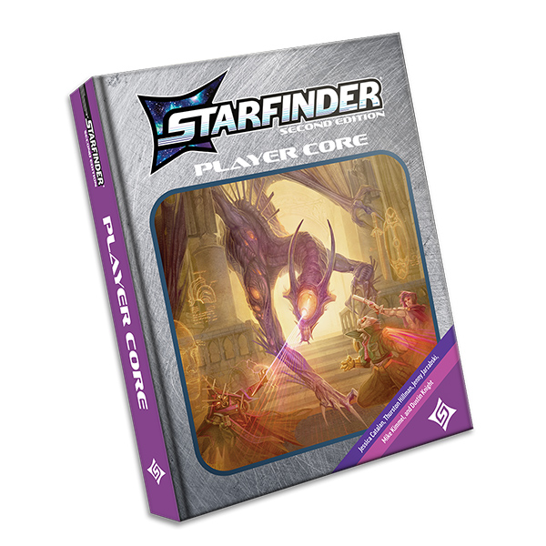 Starfinder RPG 2E: Starfinder Player Core Retail Cover Edition