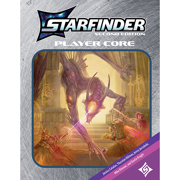 Starfinder RPG 2E: Starfinder Player Core Retail Cover Edition
