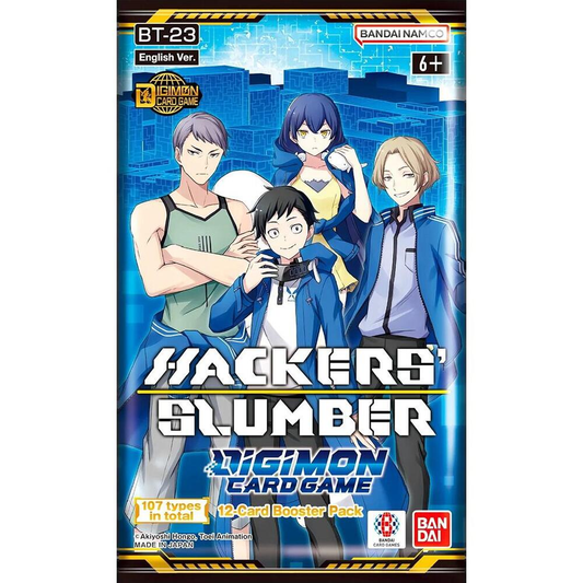 DIGIMON Card Game: Hackers' Slumber Booster