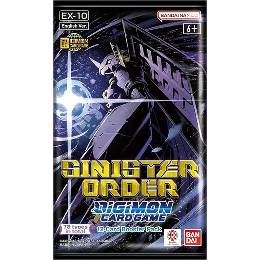 DIGIMON Card Game: Sinister Order Booster