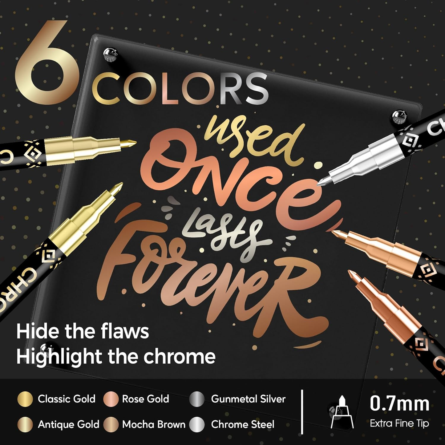 Chrome Marker Set