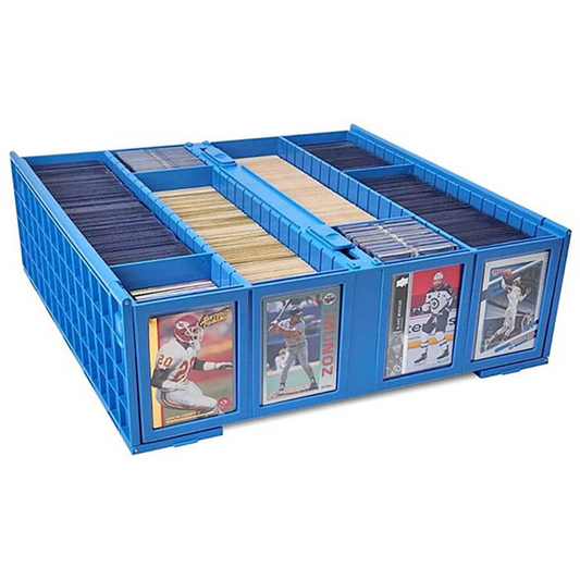 BCW SUPPLIES: 3200-CT CARD BIN BLUE