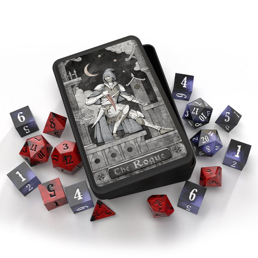 RPG Class Dice: Rogue Set Tin (16 Dice)