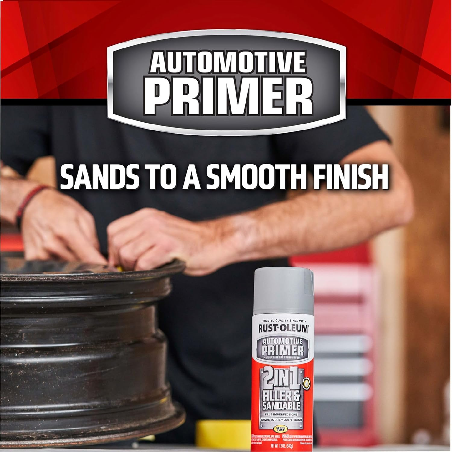 Rustoleum 2in1 Filler & Sandable Primer