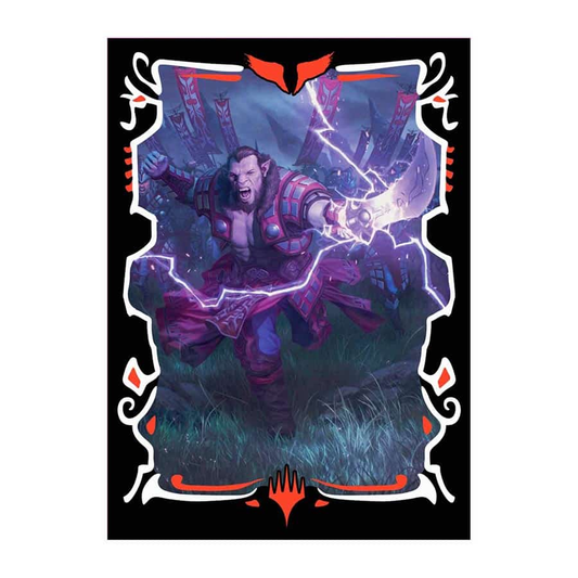 Ultra Pro - TARKIR: DRAGONSTORM: 100CT DECK PROTECTOR SLEEVES MARDU COMMANDER