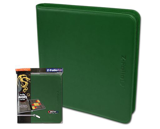 BCW SUPPLIES: Z-FOLIO 9/12 Card Pages