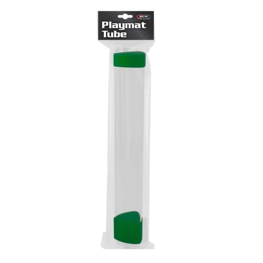 BCW SUPPLIES: CLEAR PLAYMAT TUBE WITH DICE CAP