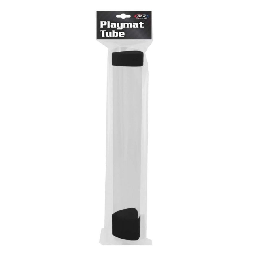 BCW SUPPLIES: CLEAR PLAYMAT TUBE WITH DICE CAP