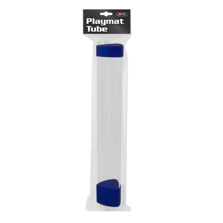 BCW SUPPLIES: CLEAR PLAYMAT TUBE WITH DICE CAP