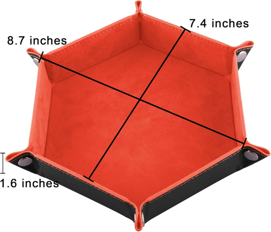 Snap-Together Hex Dice Tray