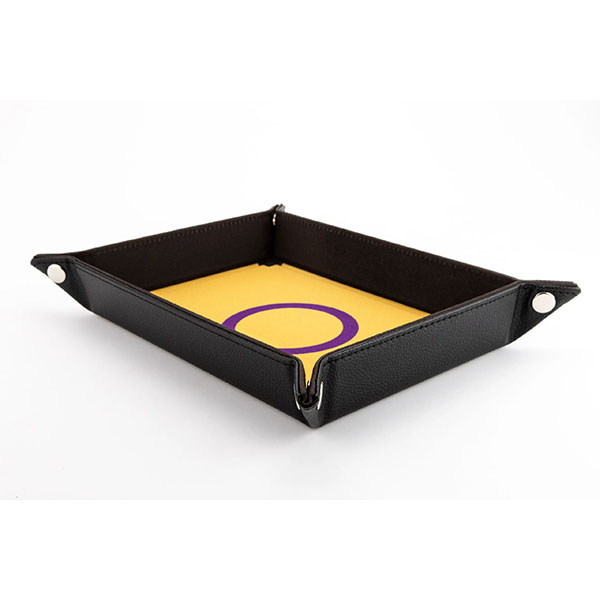 Dice Tray: Pride Velvet Folding Tray