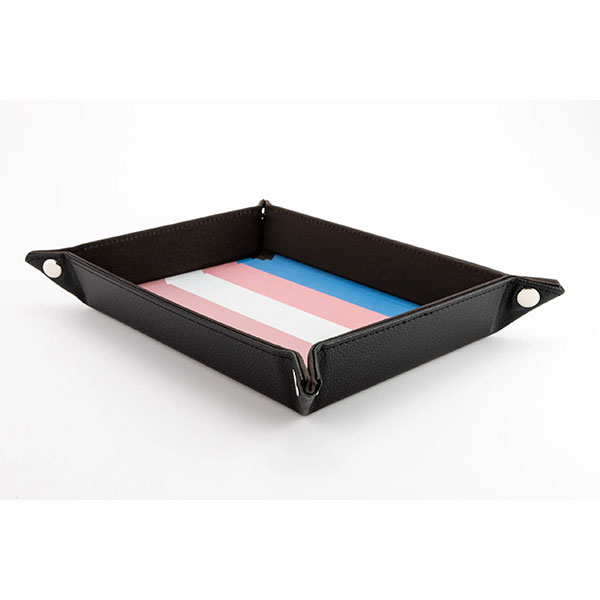 Dice Tray: Pride Velvet Folding Tray
