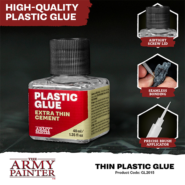 Glue: Plastic Glue- Extra Thin Cement, 40ml