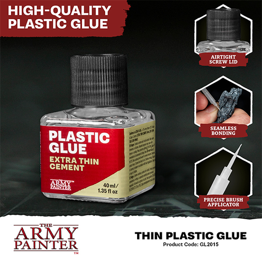 Glue: Plastic Glue- Extra Thin Cement, 40ml