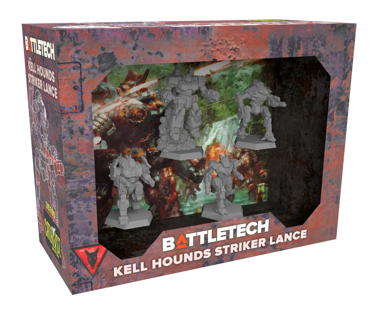 Battletech: Kell Hounds Striker Lance Miniatures Pack