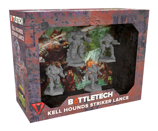 Battletech: Kell Hounds Striker Lance Miniatures Pack