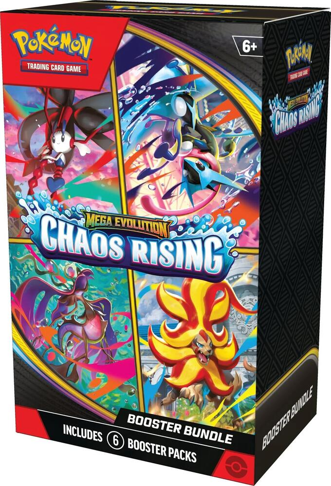 MEGA EVOLUTION Chaos Rising Booster Bundle