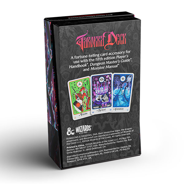 D&D, 5e: Ravenloft- The Horrors Within Tarokka Deck