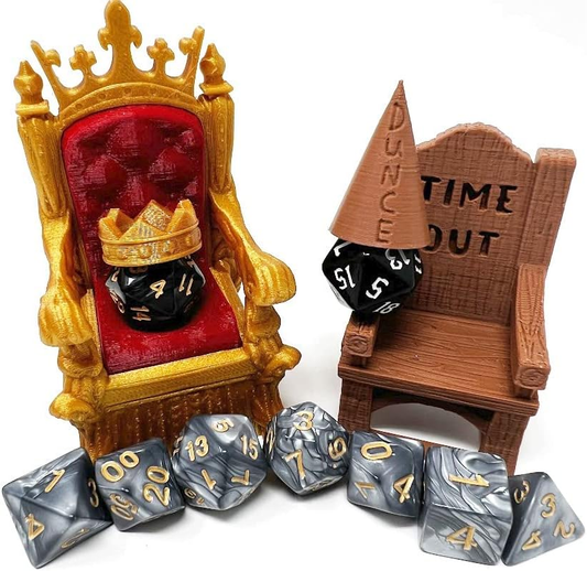 Dice Throne and Time Out Chair