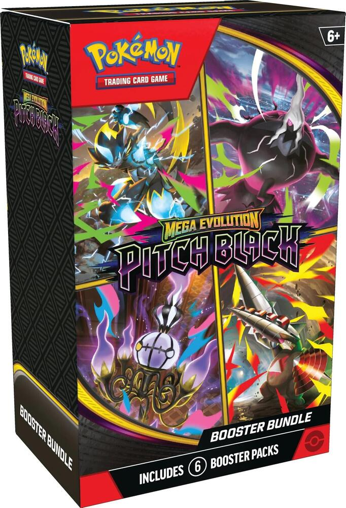 MEGA EVOLUTION Pitch Black Elite Trainer Box/Booster Bundle/Deck Box Bundle