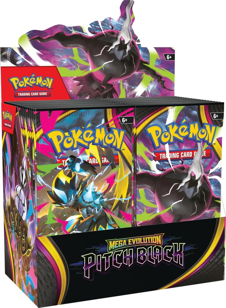 MEGA EVOLUTION Pitch Black Booster Display