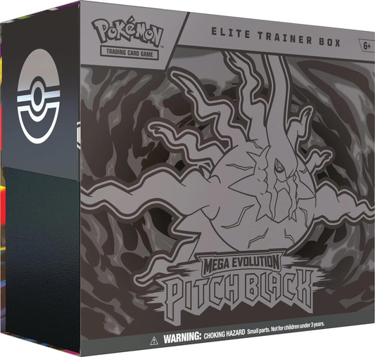 MEGA EVOLUTION Pitch Black Elite Trainer Box/Booster Bundle/Deck Box Bundle
