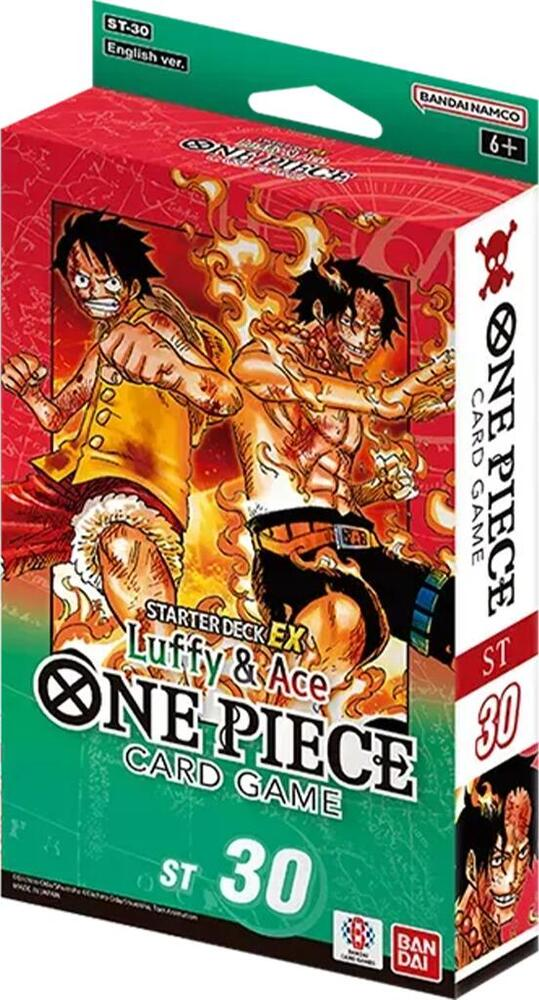 One Piece TCG: Starter Deck 30: GREEN/Red Luffy & Ace