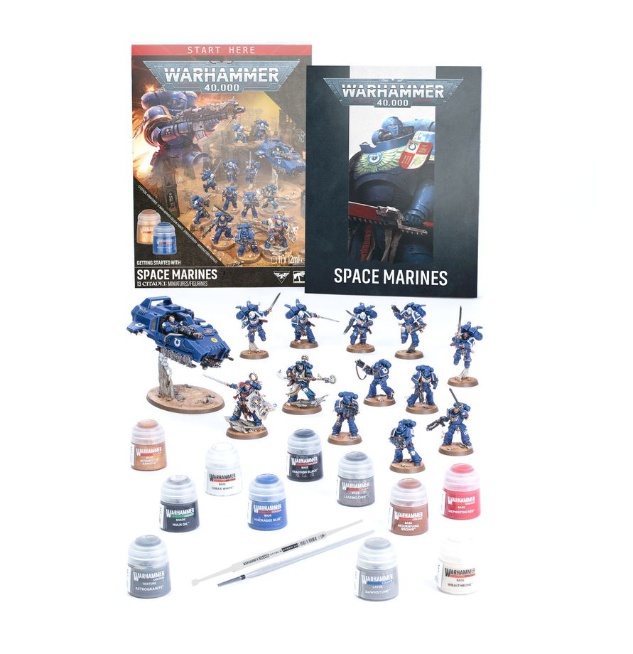 WH40K: GETTING STARTED WITH SPACE MARINES