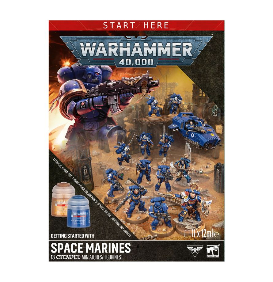 WH40K: GETTING STARTED WITH SPACE MARINES