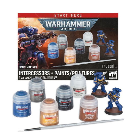 WH40K: S/M INTERCESSRS +PAINTS