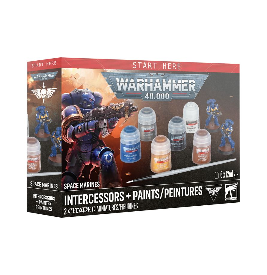 WH40K: S/M INTERCESSRS +PAINTS