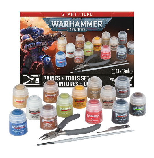 WH40K: PAINTS + TOOLS