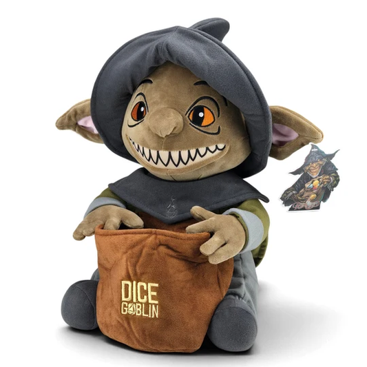 Dice Goblin 13 inch Plush with Dice Bag (DICE SOLD SEPARATELY)
