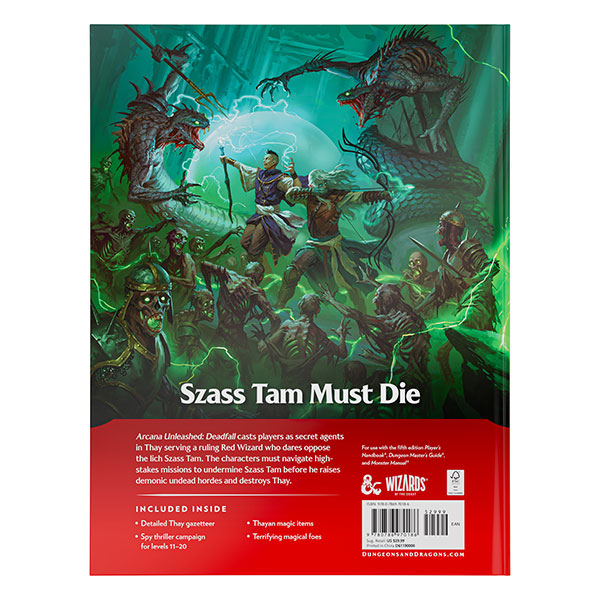 D&D, 5e: Arcana Unleashed Deadfall