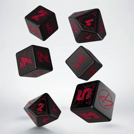 Dice Set for use with Cyberpunk TCG