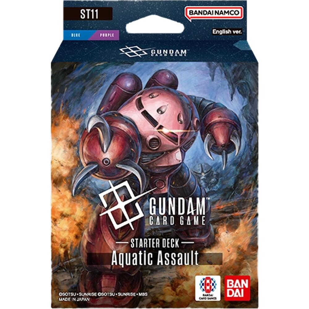 GUNDAM CARD GAME: STARTER DECK: Aquatic Assault (ST-11)
