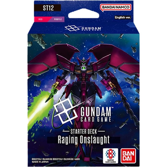 GUNDAM CARD GAME: STARTER DECK: Raging Onslaught (ST-12)