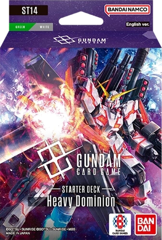 GUNDAM CARD GAME: STARTER DECK: Heavy Dominion (ST-14)