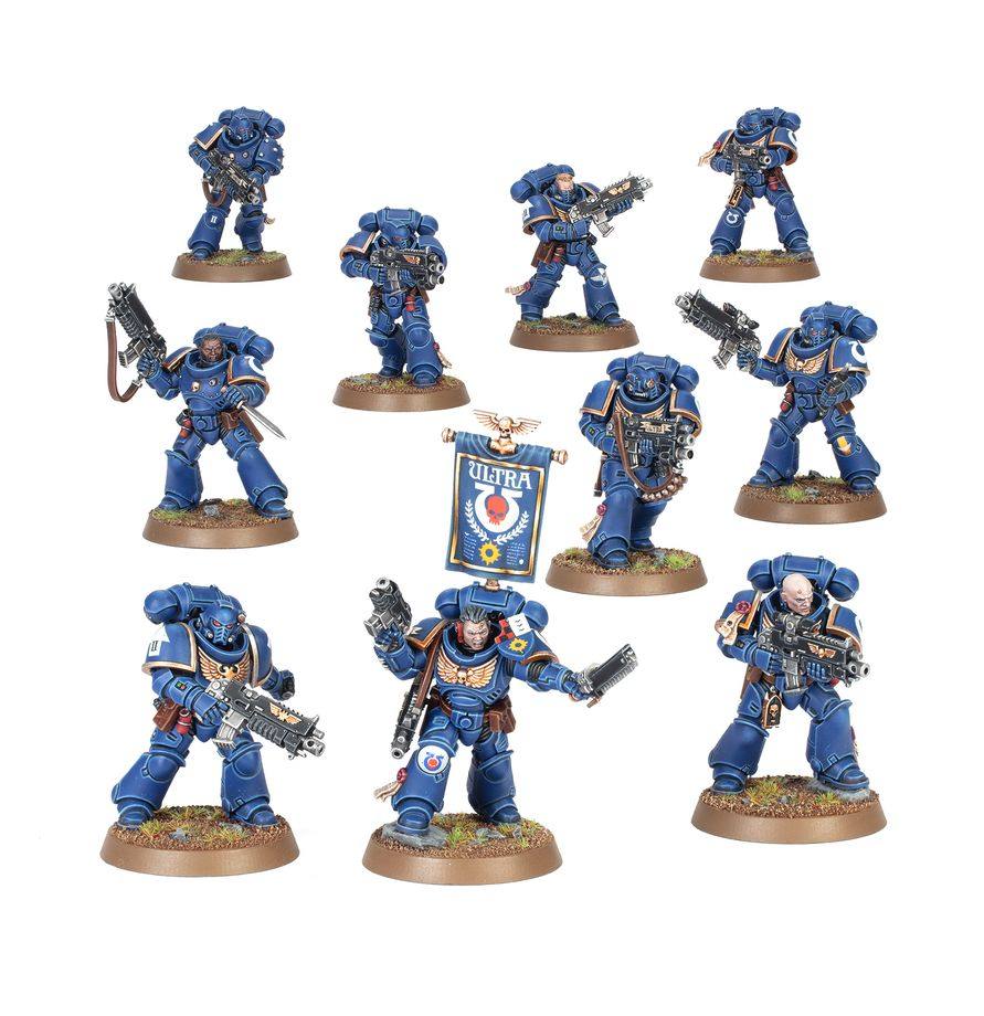 SPACE MARINES:  INTERCESSOR SQUAD