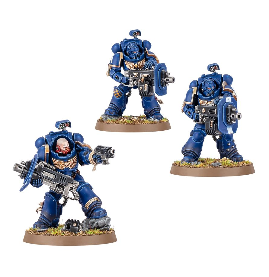 SPACE MARINES:   ERADICATOR SQUAD WITH HEAVY BOLTERS
